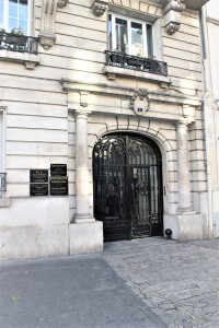 Entrée de l'immeuble